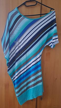 Predĺžené tričko, s