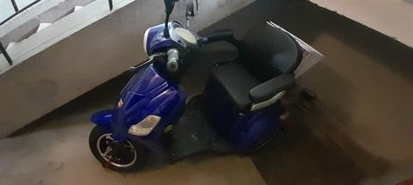 Elektrická trojkolka pre seniorov, 