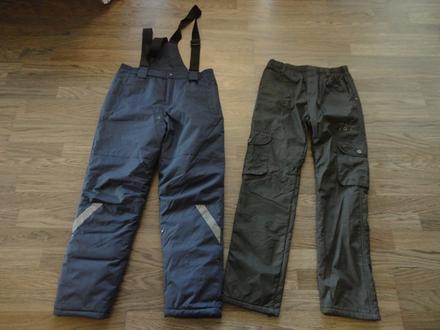 Detské nohavice zimné - 2 druhy, 152