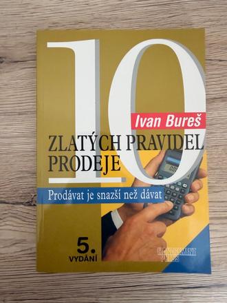 Názov 10 zlatých pravidel prodeje (podtitul prodáv, 