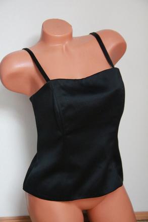 Spoločesnký saténový top l, l