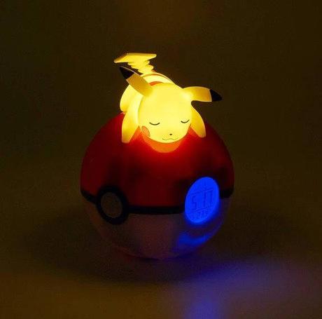 Pokémon lampa 3v1 pikachu pokéball, 