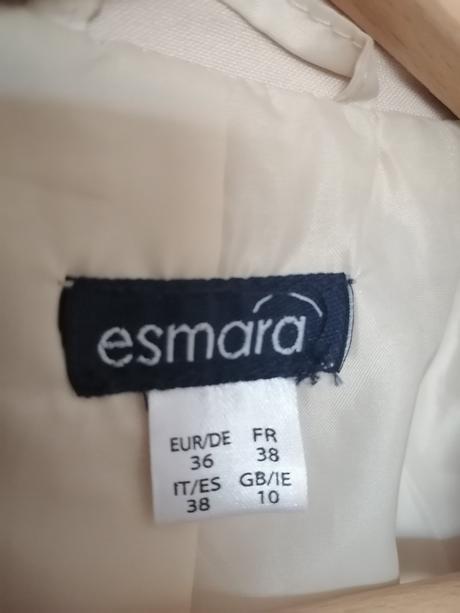 Béžové dámske sako, esmara,36