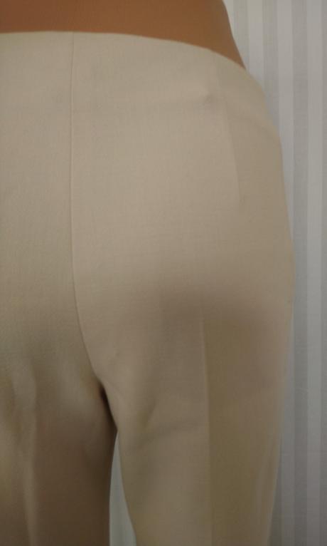 Dámske elegantné krémové nohavice, wallis, xs