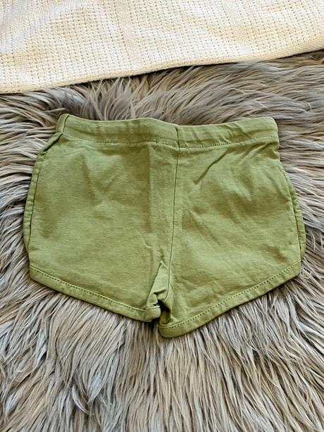 Dievčenské šortky khaki so cute (80), 80