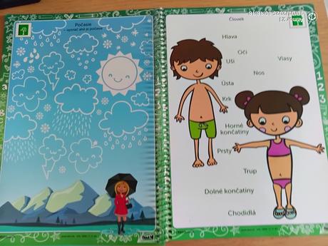 Creo pracovné listy "školáčik" (stierateľná), 