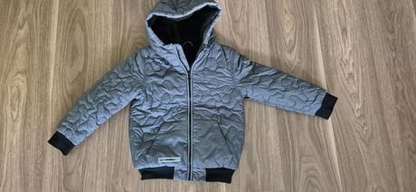 Zateplená prechodná/zimná bunda, zn. f&f, veľ.122, f&f,122