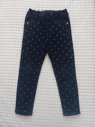 Menčestrové nohavice denim co, denim co,104