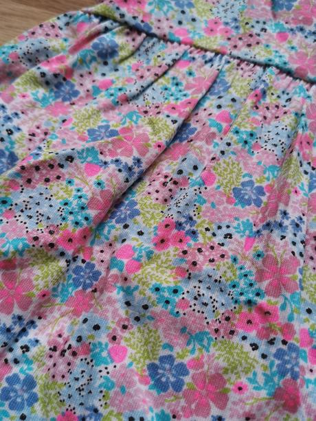 Dievčenské kvietkované šaty, f&f,74