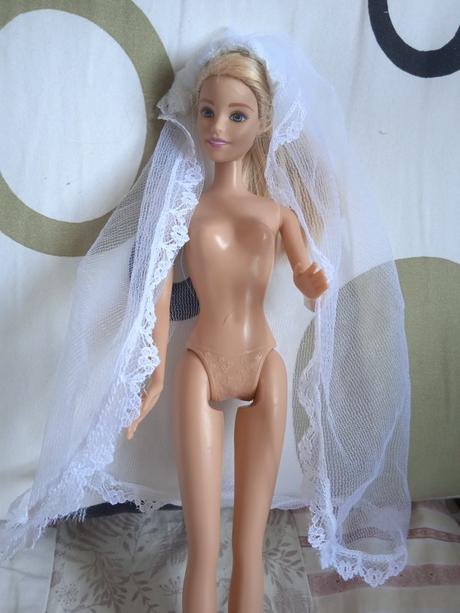 Zavoj pre nevestu barbie,