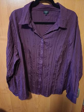 Damska fialova bluzka bexleys xxxl, xxxl