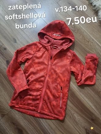 Zateplená softshellová bunda, 134