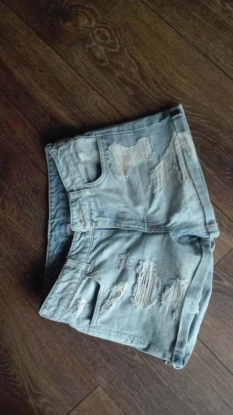 Riflove kratke nohavice, h&m,32