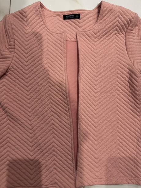 Dámsky blejzer ružový, reserved,m