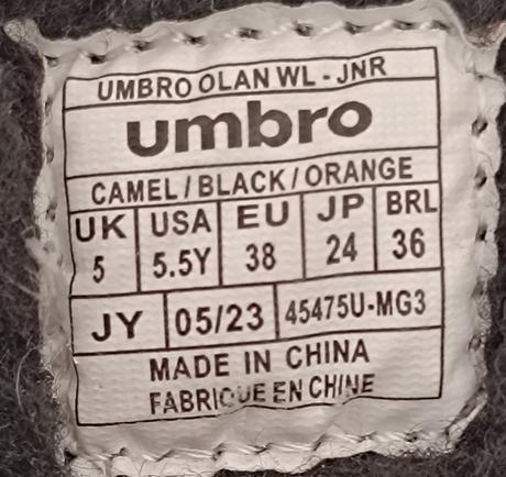 Topánky umbro, umbro,38