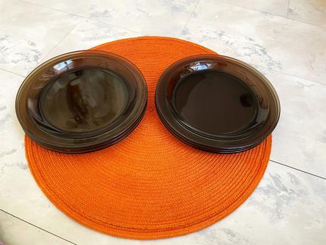 Dezertné pyrexové taniere - 6 ks,