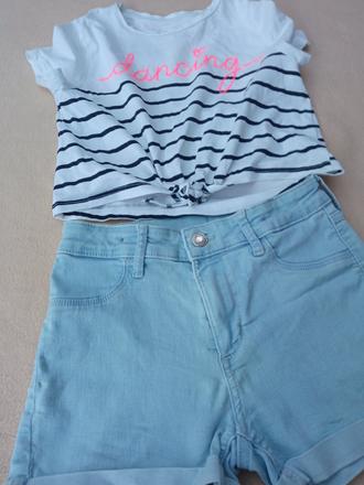 Riflové šortky, 140