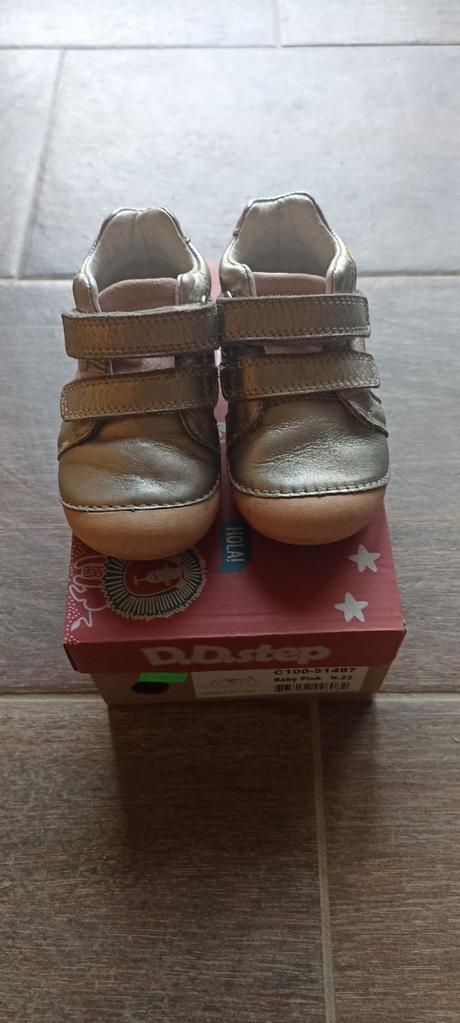 Celoročné kožené topánky d.d.step, d.d.step,22