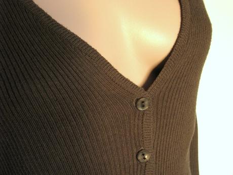 Olivovo zelený sveter, s