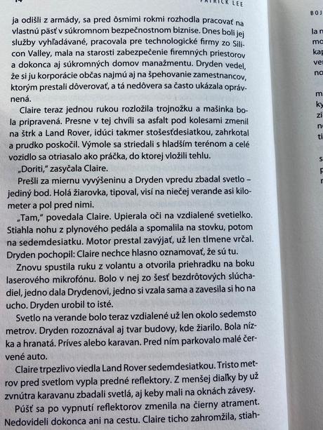 Boj o čas patrick lee, 