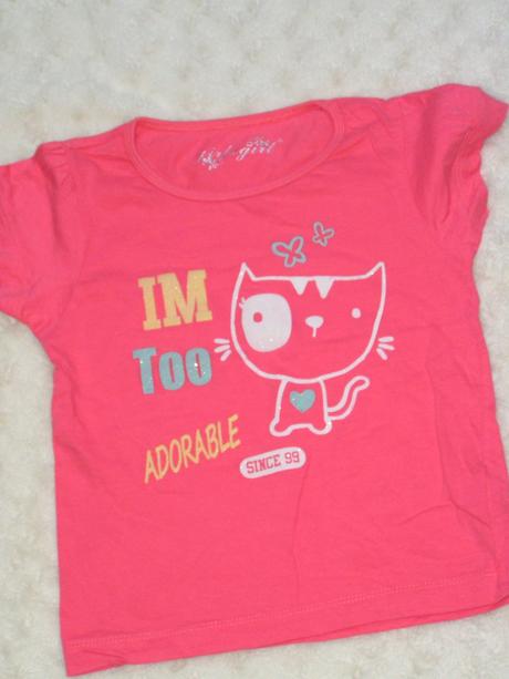 Bavlnené tričko s mačičkou, girl2girl,104