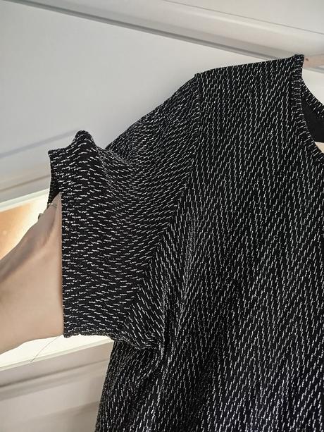 Elegantné trblietavé tričko- blúzka, xl