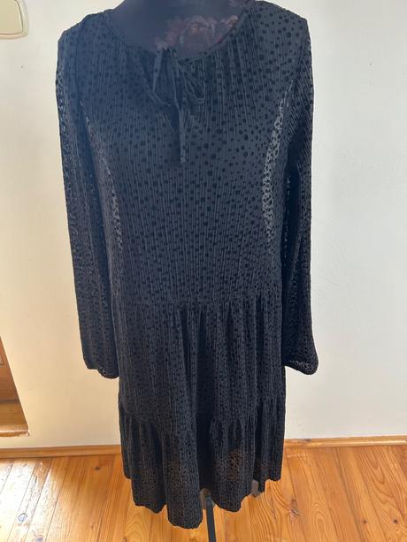 Šaty čierne sprite, esprit,m