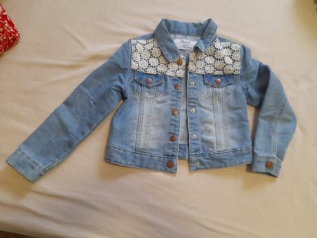 Riflovka s cipkou, denim co,122