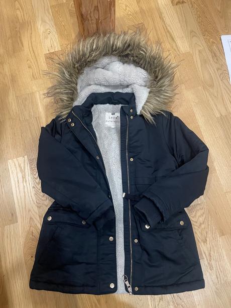 Predĺžená zimná bunda 134/140, f&f,134