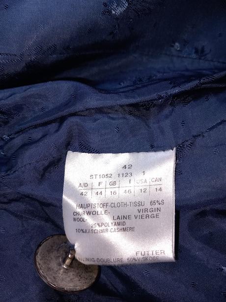 Vlnené sako steinbock 42/l/xl, l