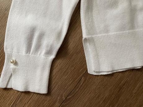 Svetrik s perličkovými gombíkmi, zara,140