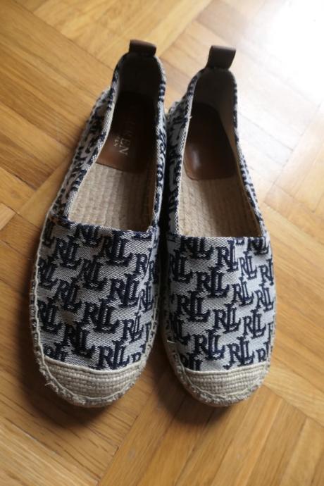 Ralph lauren monogram original espadrilky v.38/39, ralph lauren,38