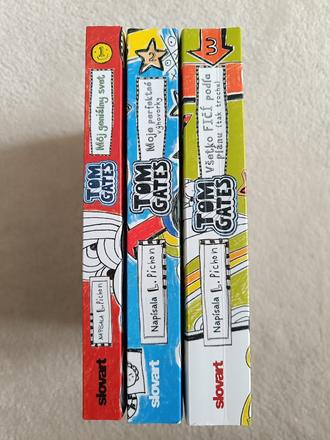 Balik knih tom gates 1.2.3, 