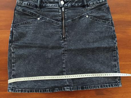 Riflová sukňa, orsay,40