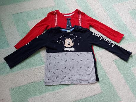 Vianočný nátelník mickey, baby,92