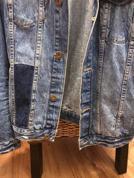 Trendy riflovka, zara,164