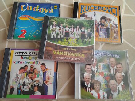 5x cd ľudovka,