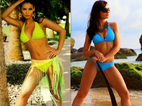 Dámske dvojdielne plavky, 36 - xl