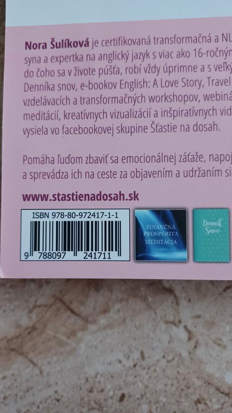 Kniha šťastne na dosah,