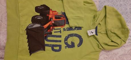 Mikina s bagrom, palomino,116