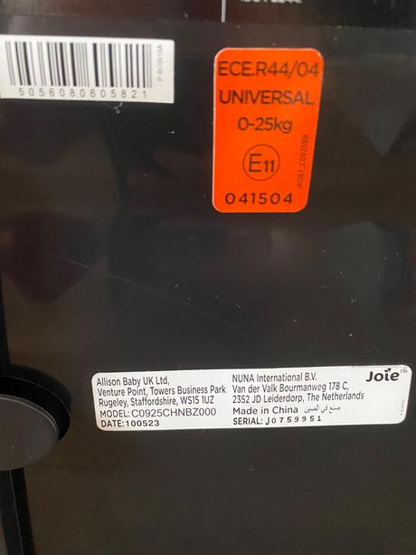 Autosedačka joie, joie