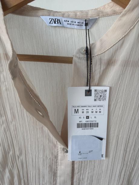 Zara blúzka, zara,m