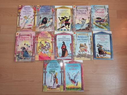 Greek / roman myths illust by tony ross,