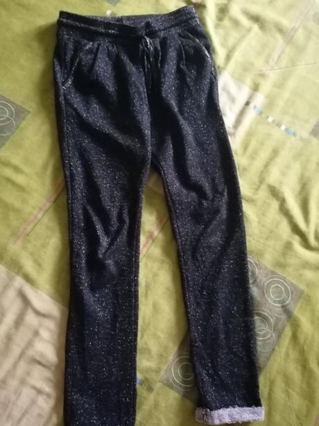 Nohavice s lesklou niťou, pepco,140