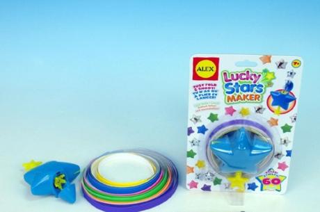 Vyrob si hviezdy šťastia + náhradné prúžky zdarma, 