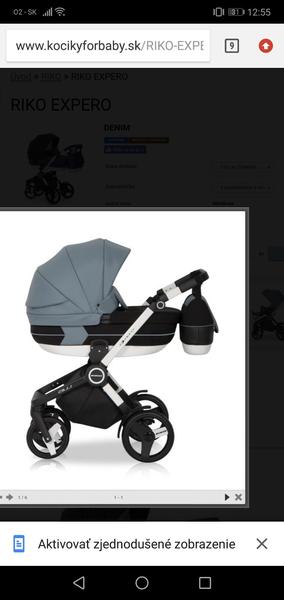 Kočík Riko Expero, skúsenosti?