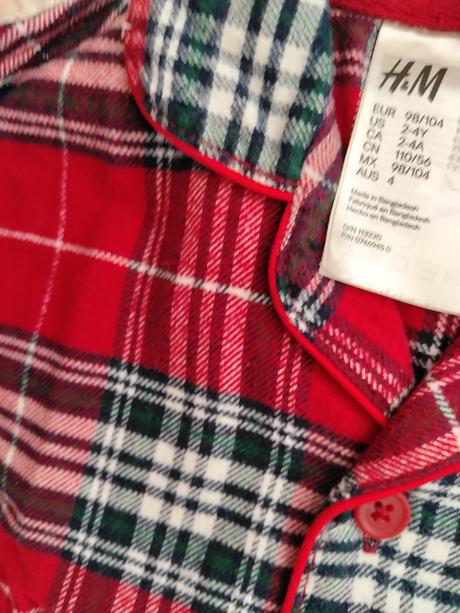 Pyžamo h&m 98, h&m,98