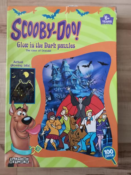 Scooby doo 99ks svetielkujuce puzzle, 