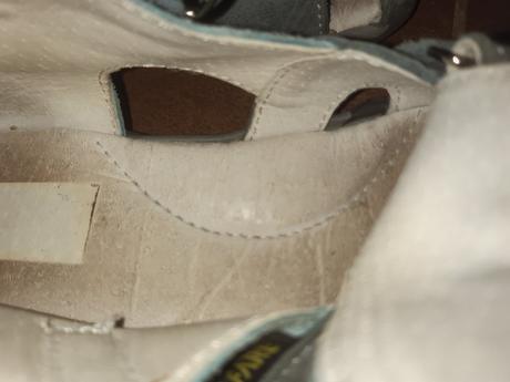 Kožené sedotyrkysove sandalky, fare,29