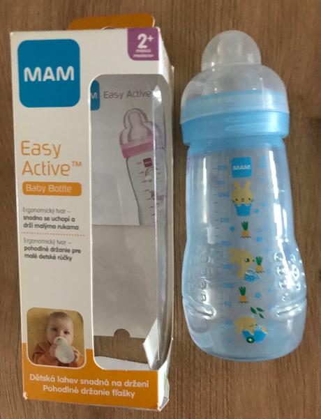 Dojčenská fľaška mam, mam